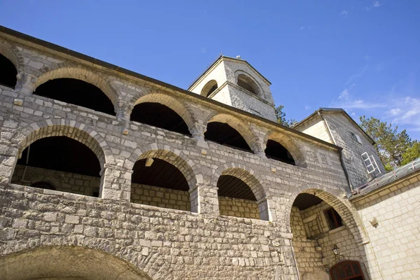Biara Ortodoks Kelahiran Perawan Suci Maria Cetinje Montenegro — Stok Foto