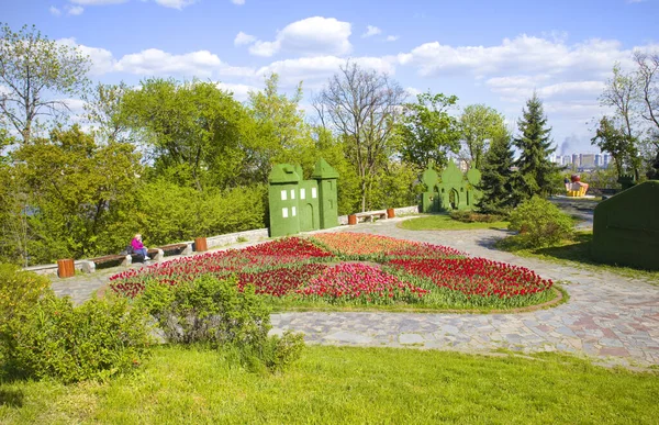 Exposição Flores Pólo Spivoche Kiev Ucrânia — Fotografia de Stock