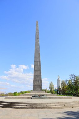  Ukrayna, Kyiv 'de Ebedi Zafer Anıtı