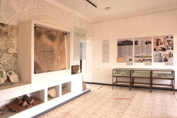 Интерьер Музея Храме Звартнос Армении — стоковое фото