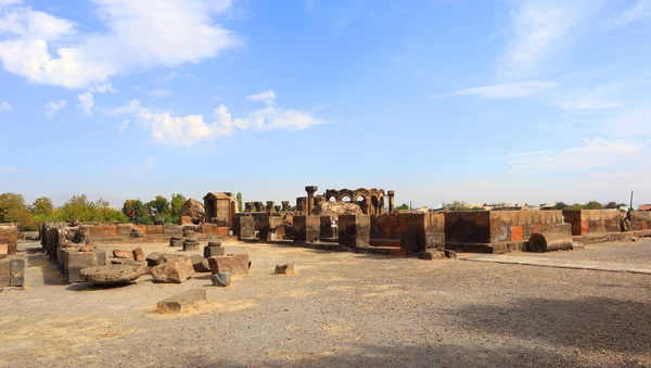 Руїни Храму Звартнос Вірменії — стокове фото