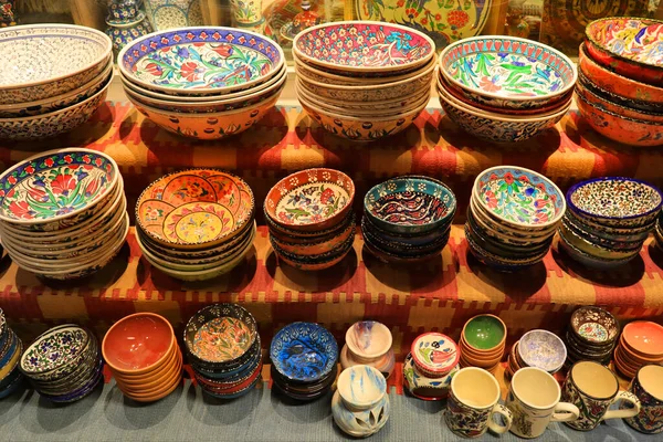 Keramik Souvenirer Till Salu Goreme Kappadokien Turkiet — Stockfoto
