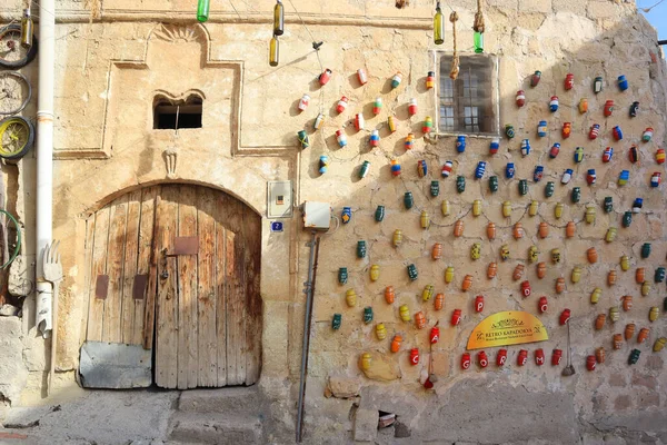 Historische Oude Huizen Goreme Cappadocië Turkije — Stockfoto