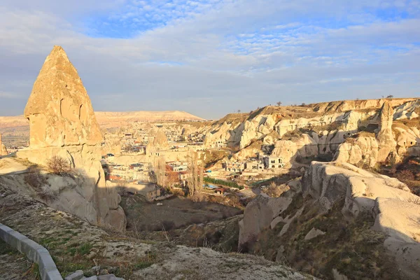 Uitzicht Vallei Vanaf Het Observatiedek Greme Cappadocië Turkije — Stockfoto