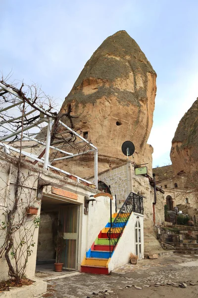 Gua Hotel Goreme Cappadocia Turki — Stok Foto