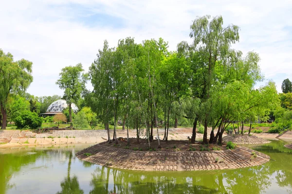 Großer See Zoologischen Garten Kiew Ukraine — Stockfoto