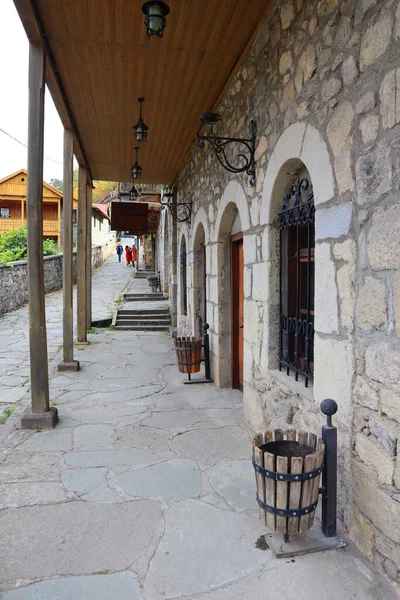 Bâtiments Historiques Centre Ville Sur Rue Sharambeyan Dilijan Arménie — Photo