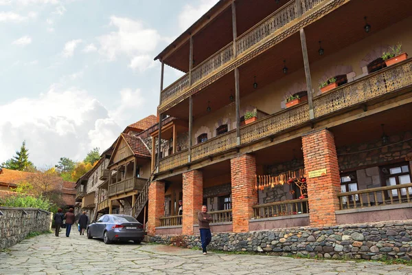 Історичні Передмістя Центрі Міста Вулиці Шарамбеян Діліджані Вірменія — стокове фото