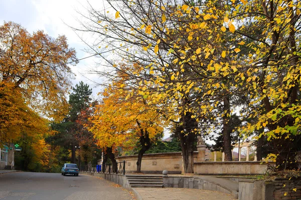 Road Autumn Time Dilijan Armenia — Stock Photo, Image