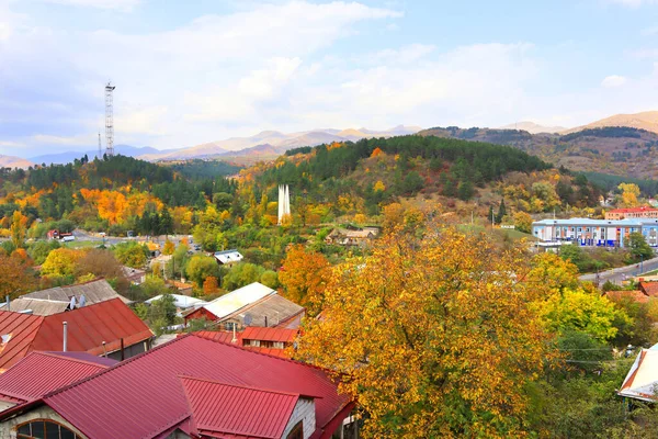 Панорама Дилижан Осенний День Армения — стоковое фото