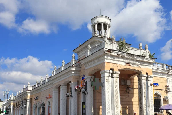Edificios Monumentales Los Lados Del Mercado Zhytomyr Ucrania —  Fotos de Stock