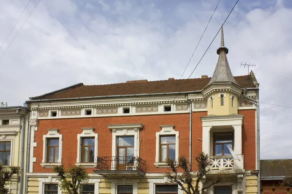 Antigo Edifício Histórico Centro Cidade Kolomyya Ucrânia — Fotografia de Stock