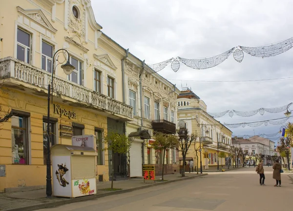 Kolomyja Ukraine Mai 2022 Historische Straße Der Innenstadt Von Kolomyya — Stockfoto