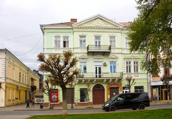 Old Historical Building Downtown Kolomyya Ukraine — Stok fotoğraf