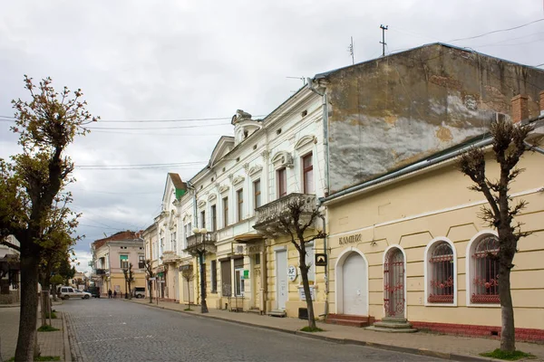 Старое Историческое Здание Центре Коломыи Украина — стоковое фото