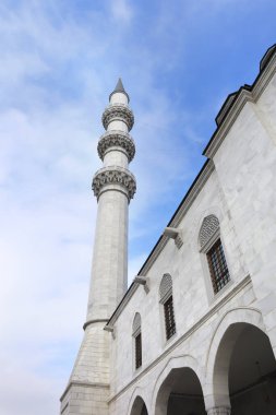 Ankara 'daki Melike Hatun Camii' nin Minaresi
