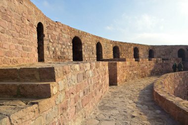 Ankara 'daki Kalesi' nin (Kalesi) panoramik manzarası