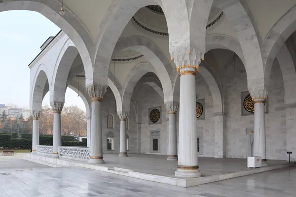 Фрагмент Аркадою Меліке Хатун Мечеті Анкарі Туреччина — стокове фото