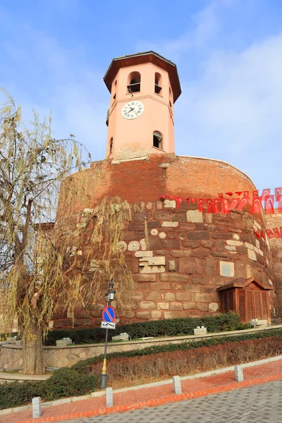 Часовая Башня Крепости Кала Холме Хиссар Анкаре Турция — стоковое фото