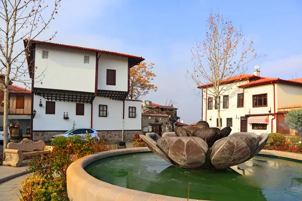 Традиційні Турецькі Будинки Центрі Анкари Туреччина — стокове фото