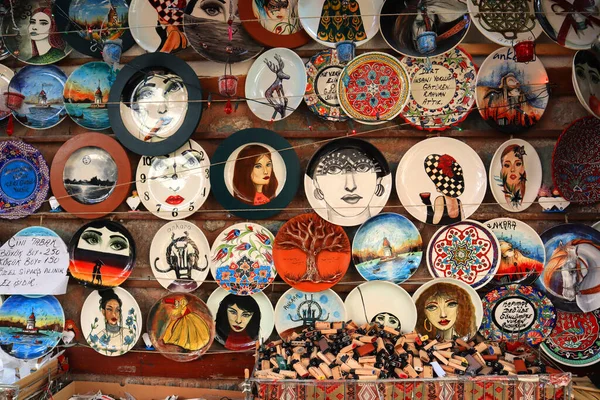 Ceramics Souvenirs Sale Ankara Turkey — Fotografia de Stock