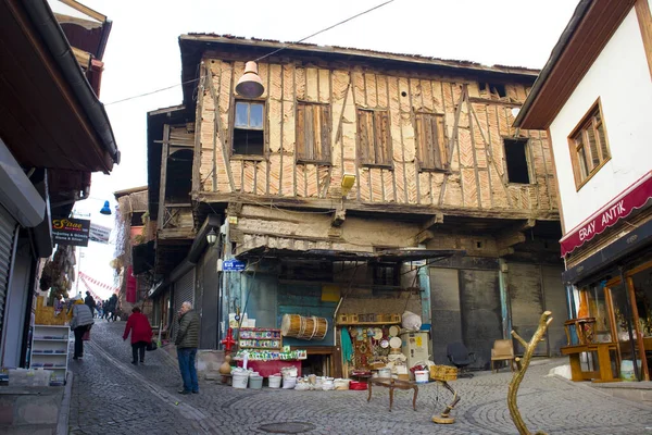 Старая Рыночная Улица Центре Анкары Турция — стоковое фото