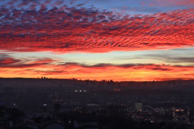  Ankara 'nın Khizar Kalesi' nden kent panoraması