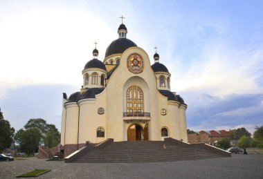  Efendinin Dönüşümü Katedrali - Ukrayna 'nın İvano-Frankivsk bölgesinin ana Yunan Katolik tapınağı Kolomyia