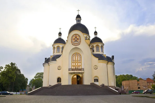 Cathedral Transfiguration Lord Main Greek Catholic Temple Kolomyia Ivano Frankivsk — 스톡 사진