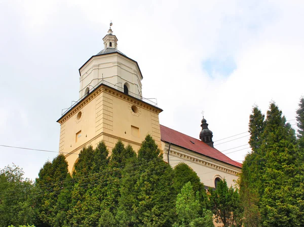 Церква Івана Хрестителя Самбірі Львівська Область Україна — стокове фото