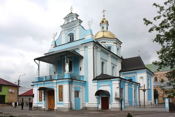 Church Nativity Blessed Virgin Mary Sambir Lviv Oblast Ukraine —  Fotos de Stock