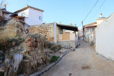 Architecture of Old Town in Avanos, Cappadocia, Turkey