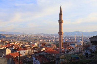 Panorama of  Avanos city, Cappadocia, Turkey