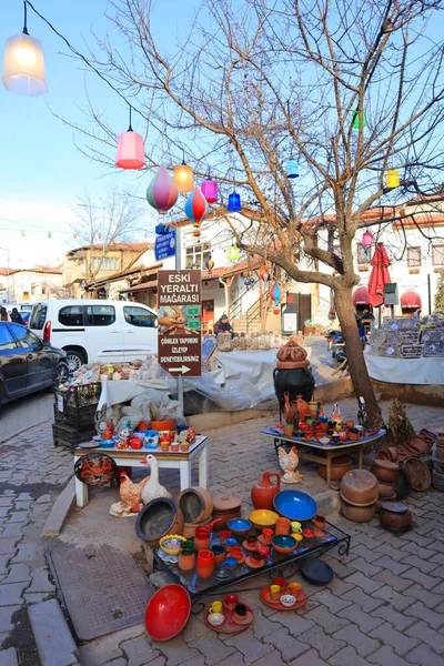 Ceramics Souvenir Store Downtown Avanos Cappadocia Turkey — Stock fotografie