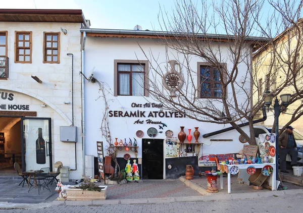 Ceramics Souvenir Store Downtown Avanos Cappadocia Turkey — Fotografia de Stock