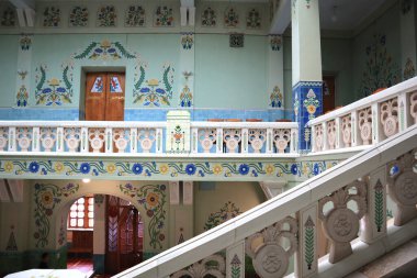 Interior of Poltava Museum of Local Lore in Poltava, Ukraine