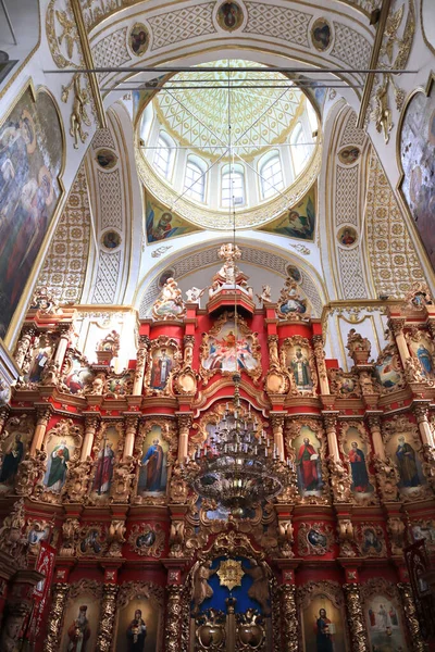 Altar Mgarsky Spaso Preobrazhensky Monastery Poltava Region Ukraine —  Fotos de Stock