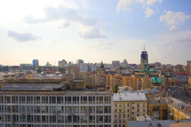 Kyiv cityscape panorama, Ukraine