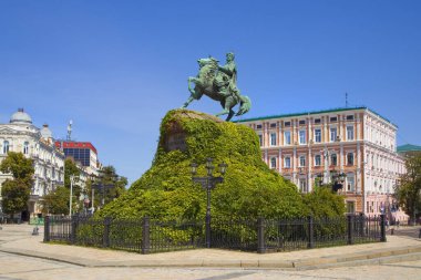 Ukrayna, Kyiv 'deki Bogdan Khmelnitsky anıtı