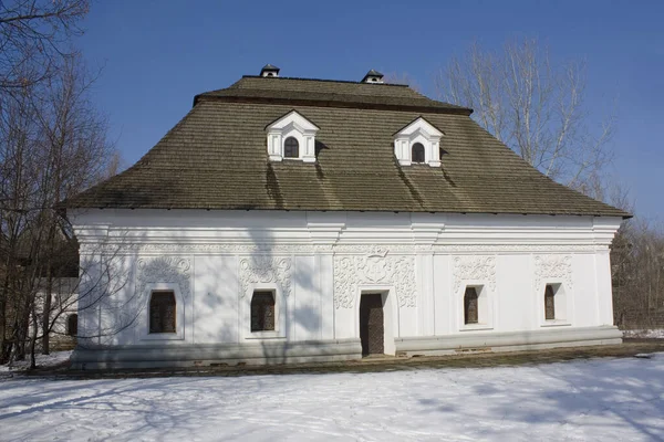 Каменный Дом Казачьем Селе Музее Мамаева Слобода Киеве Украина — стоковое фото