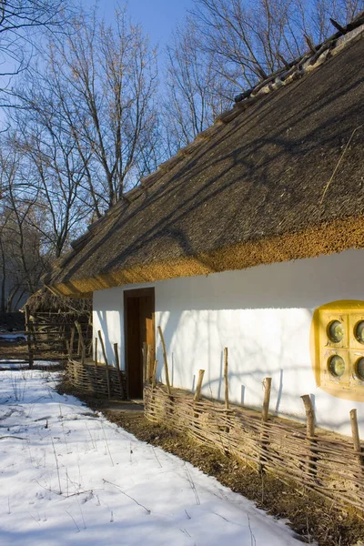 Cossack Village Museum Mamaeva Sloboda Kyiv Ukraine — Stockfoto