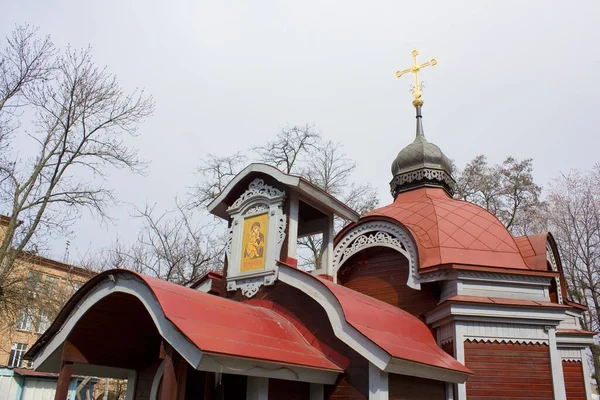 Church Volodymyr Icon Mother God Kyiv Ukraine — Stock Photo, Image