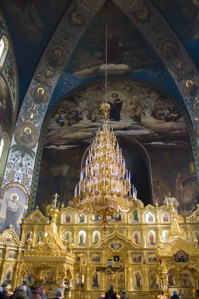 Interior Nicholas Cathedral Pokrovsky Monastery Kyiv Ukraine — 스톡 사진