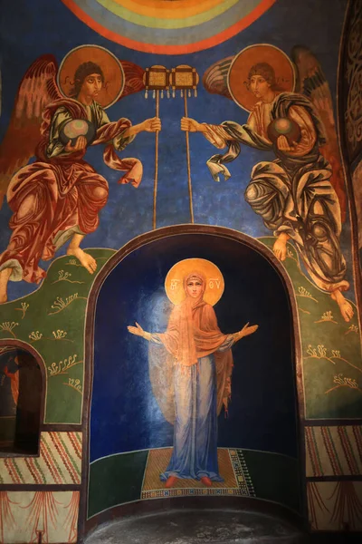 Внутрішня Частина Кириловської Церкви Києві Україна — стокове фото
