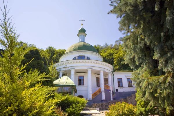 Mosteiro Frolovsky Podil Kiev Ucrânia — Fotografia de Stock