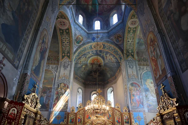 Interior Church Mykoli Pritiska Kyiv Ukraine —  Fotos de Stock