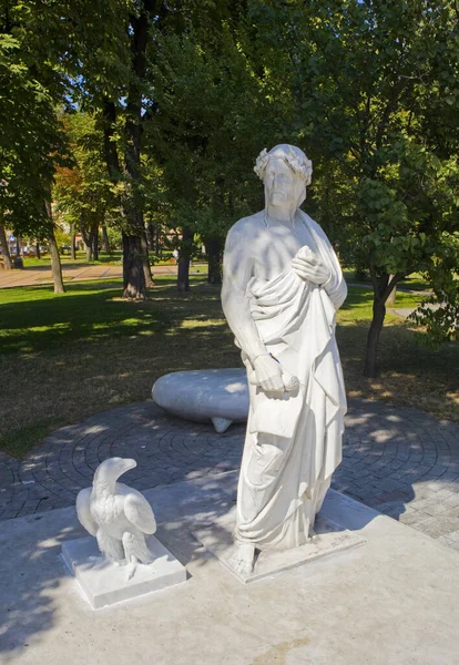 Monument Dante Vladimir Hill Kyiv Ukraine — Foto de Stock