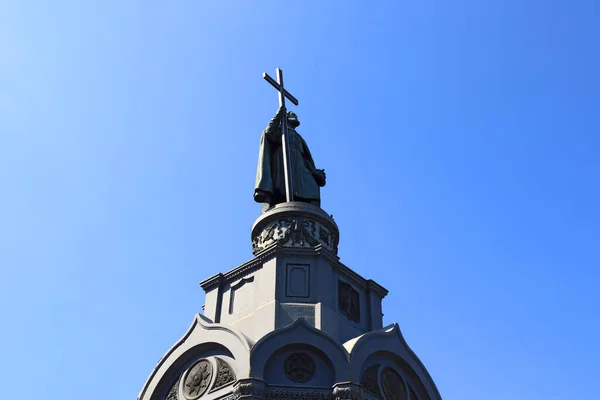 Denkmal Für Wladimir Den Großen Kiew Ukraine — Stockfoto