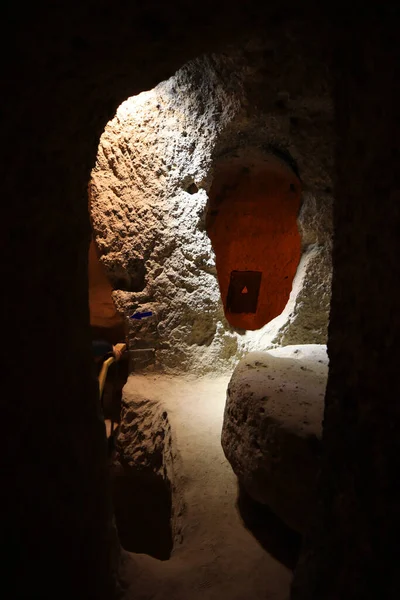 Kaymakli Underground City Cappadocia Turkey — Fotografia de Stock