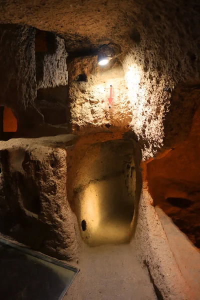 Каймаклі Підземне Місто Каппадокії Туреччина — стокове фото